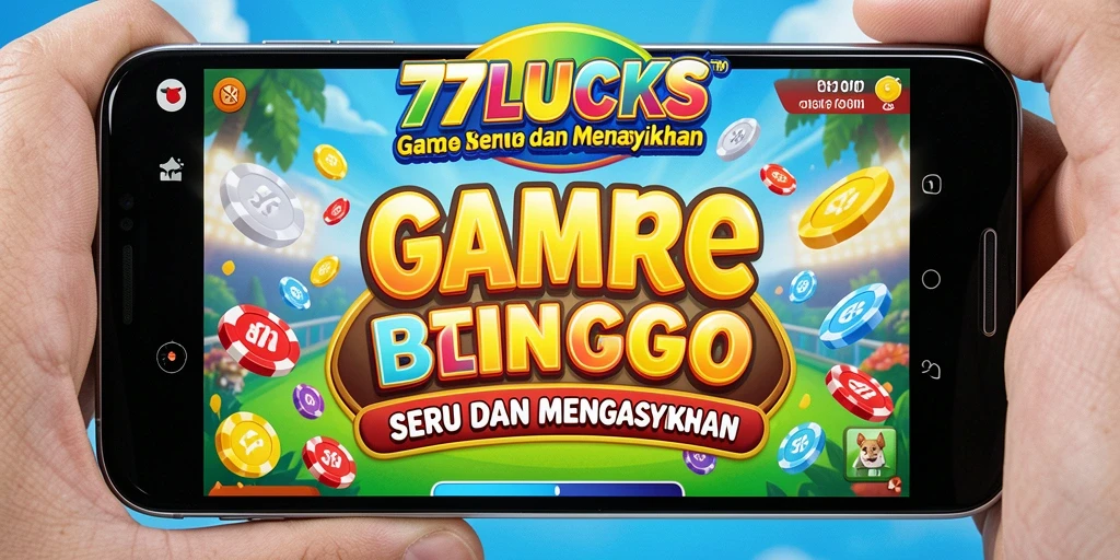 Screenshot gameplay Bingo di 77LUCKS yang penuh keseruan.