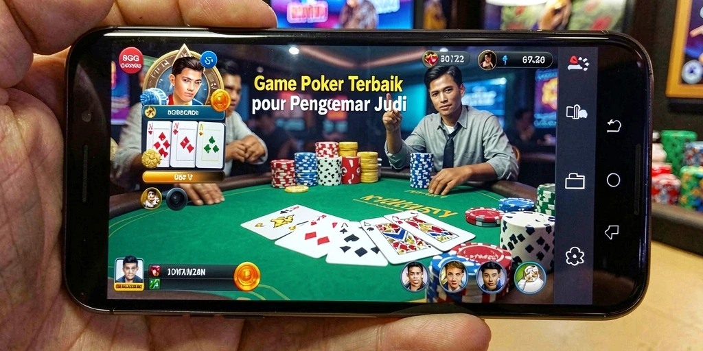 Tampilan gameplay menarik dari poker 8G8G.