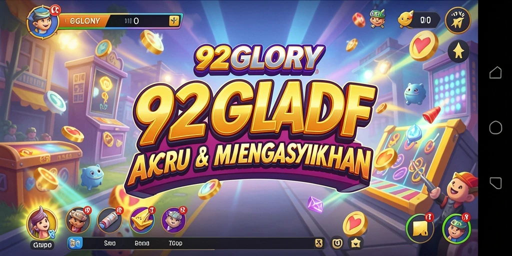 Gameplay seru dan mendebarkan dari 92GLORY.