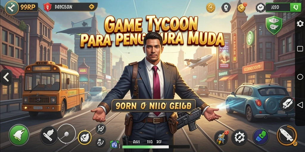 Tampilan gameplay 99RP yang menarik dan penuh strategi Tycoon.