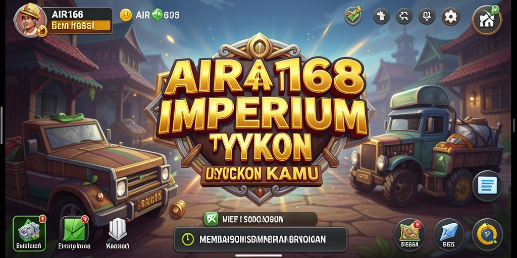 Screenshot menampilkan gameplay seru dalam membangun bisnis Tycoon.