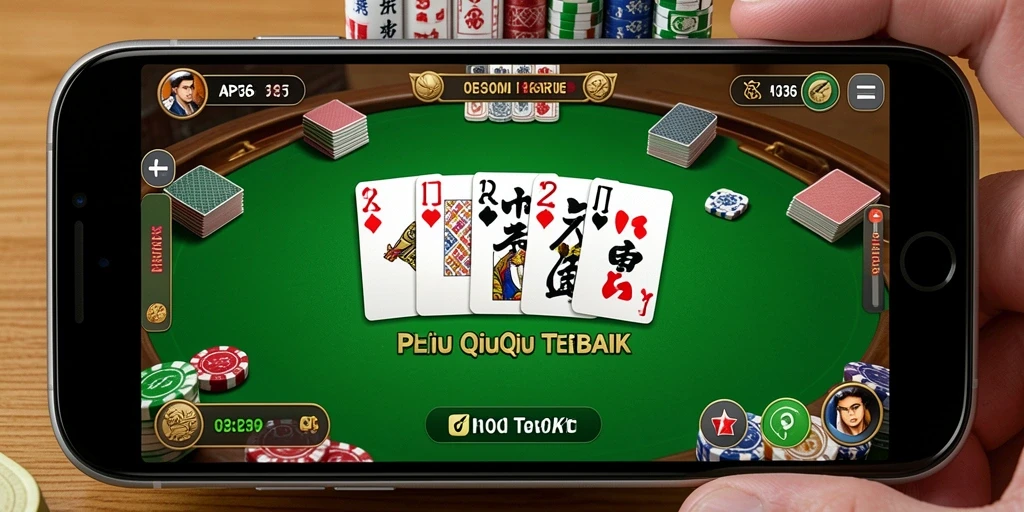 Tampilan gameplay seru dalam permainan QiuQiu API36.