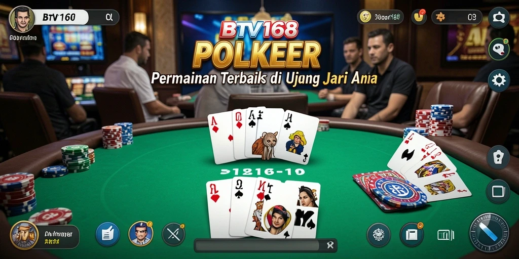 Tampilan gameplay BTV168 yang mengesankan dalam permainan Poker.