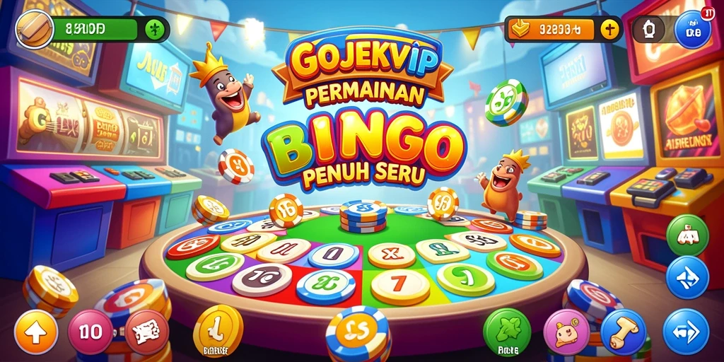 Screenshot gameplay Bingo yang menarik di GOJEKVIP.