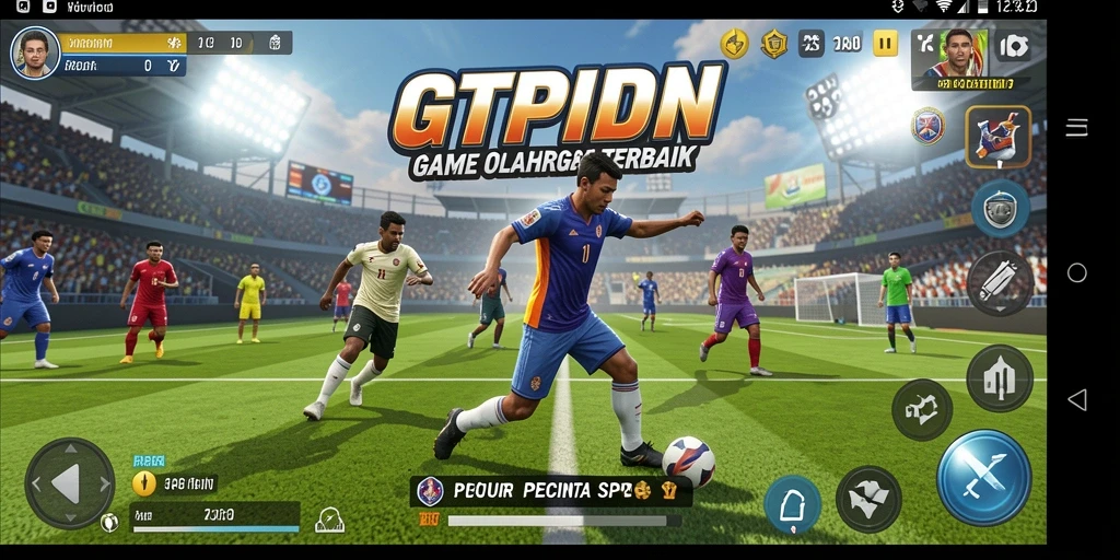 Tampilan gameplay GTPIDN yang mendebarkan dan kompetitif.