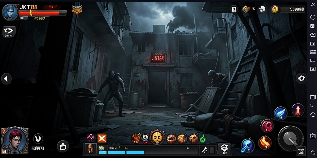 Gameplay JKT88 yang menegangkan dengan nuansa Horror yang kental.
