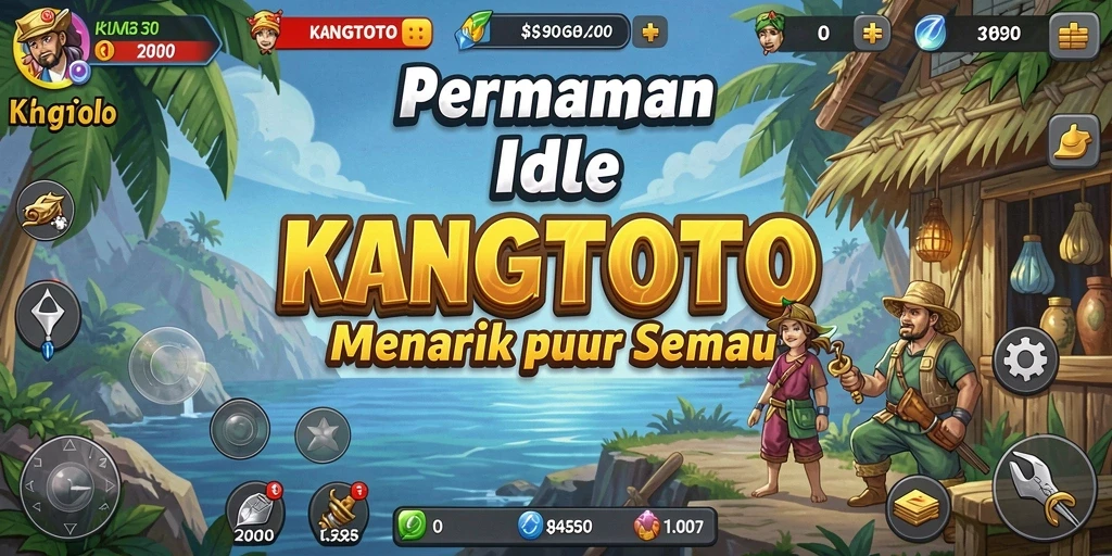 Tampilan gameplay KANGTOTO yang menawan dan interaktif.