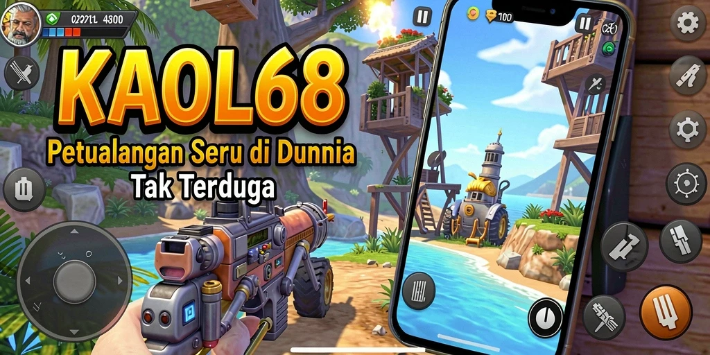 Tampilan gameplay KAOL68 menampilkan aksi petualangan yang seru dan mengasyikkan.