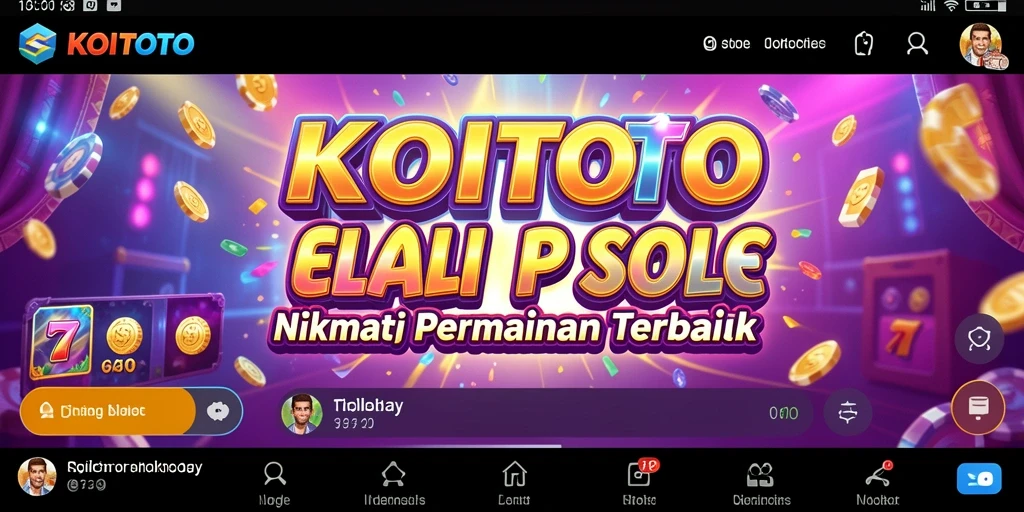 Tampilan gameplay KOITOTO dengan grafik slot yang memukau.