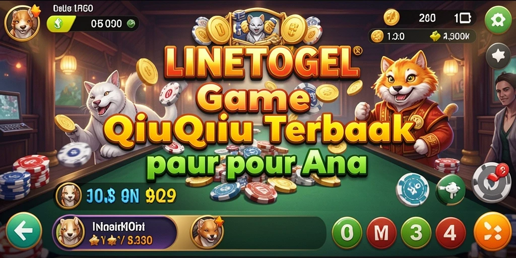 Tampilan gameplay QiuQiu yang seru dan dinamis.
