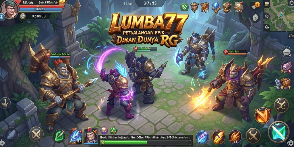 Tampilan gameplay seru dan mendebarkan di dunia RPG.