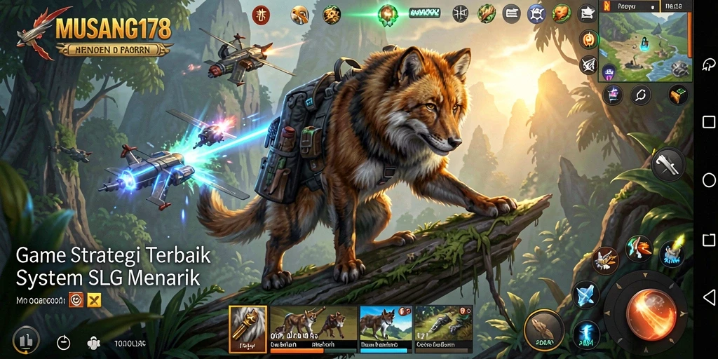 Tampilan gameplay seru dan mendebarkan di MUSANG178