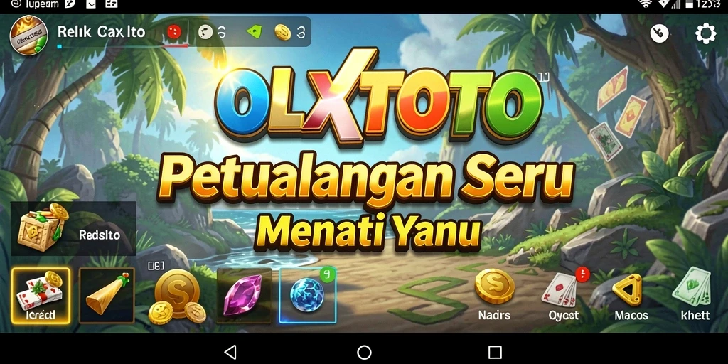 Tangkapan layar OLXTOTO memperlihatkan aksi gameplay dalam petualangan yang menegangkan.