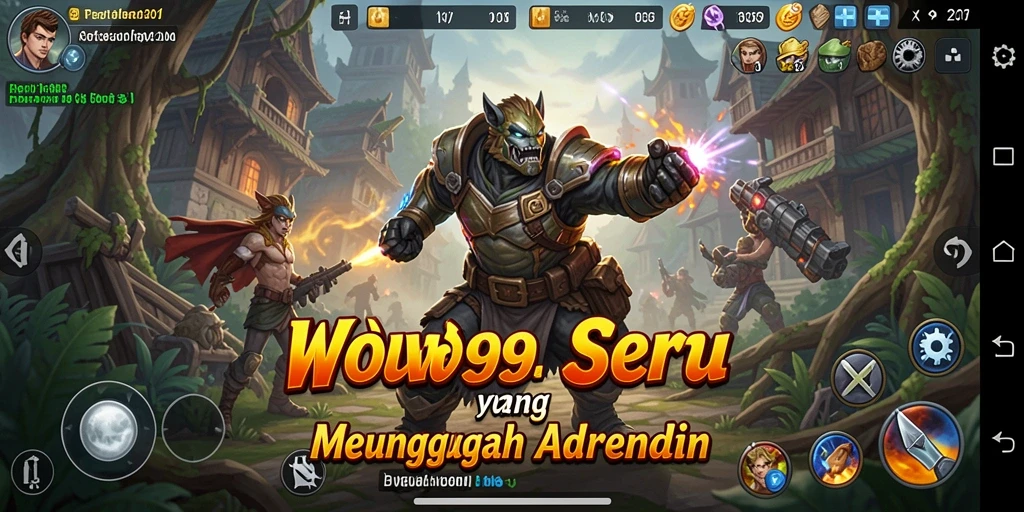 Gameplay menarik dari WOW99, menampilkan aksi petualangan yang mendebarkan.